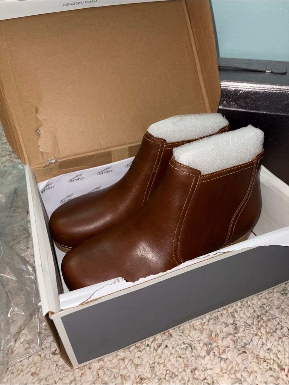 Dansko Barbara Oiled Pull Up in Tan